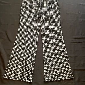 Fashion Nova Houndstooth Black and White Women's Pants Size 1X